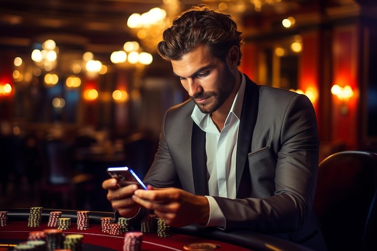 Permainan kasino virtual trendi menampilkan interface kelas atas dengan kontrol mudah